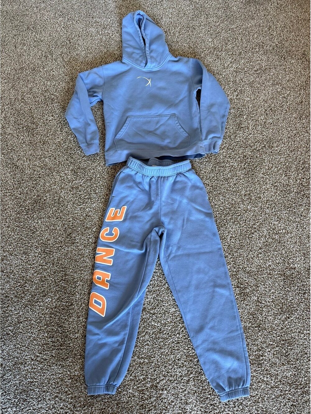 Just for kix sweatpants and shirt